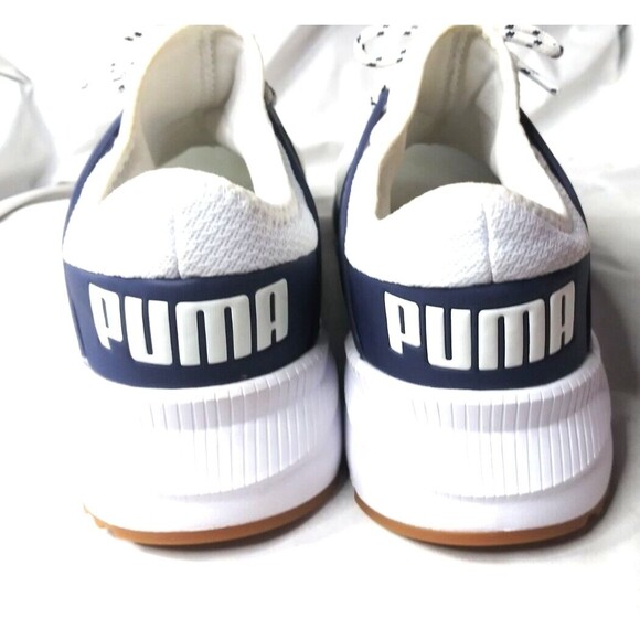 Puma Pacer Future Alumni Running Shoes Men\'s Size 10.5, White
